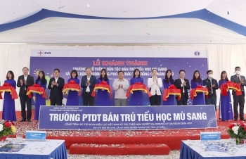Lai Châu: Khánh thành trường PTDT bán trú tiểu học Mù Sang theo Chương trình 30a