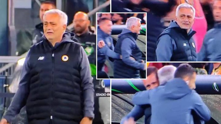 HLV Mourinho khóc nức nở trong ngày lọt vào chung kết cúp châu Âu - 2