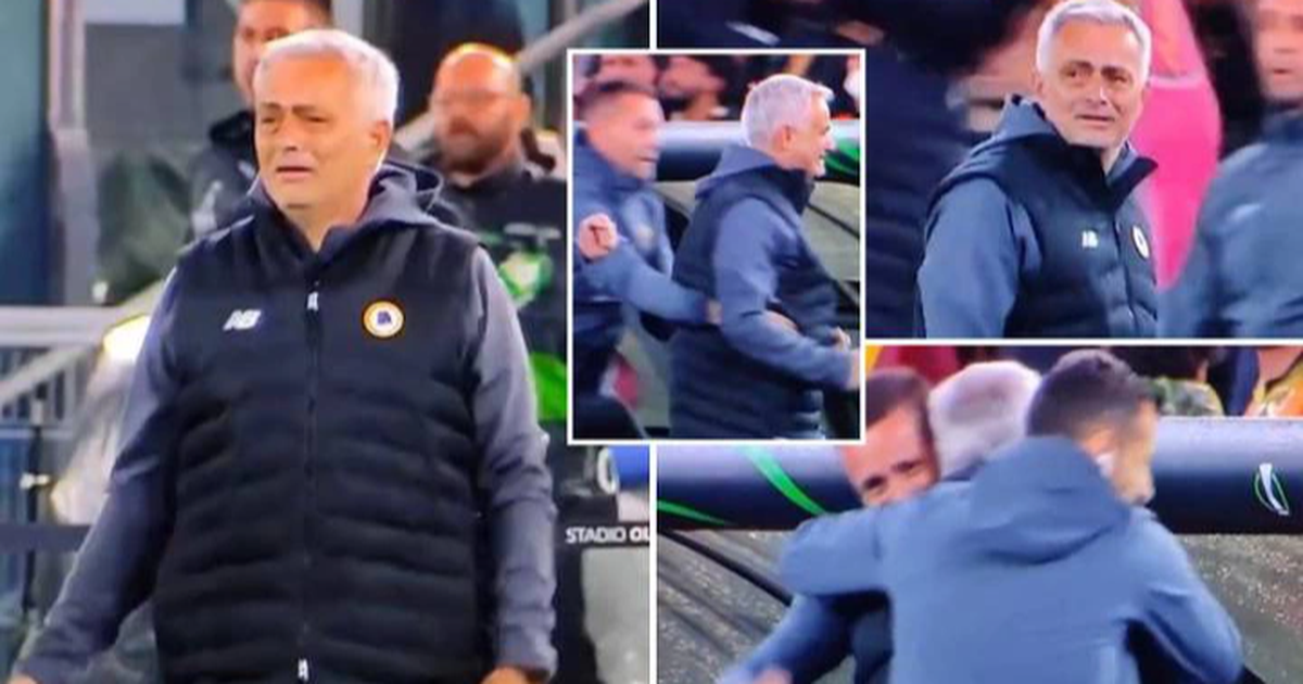 HLV Mourinho khóc nức nở trong ngày lọt vào chung kết cúp châu Âu