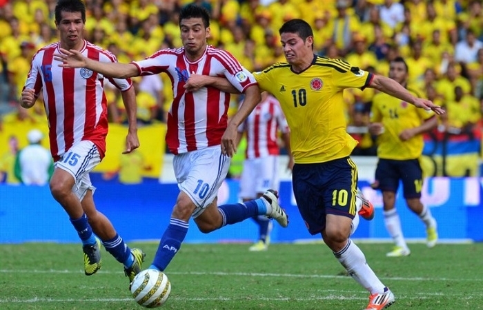 Xem trực tiếp Colombia vs Paraguay ở đâu?