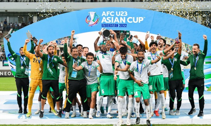 Choáng với số tiền thưởng khủng U23 Saudi Arabia nhận được khi vô địch - 1