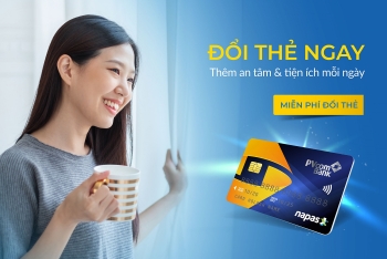 pvcombank mien phi doi the chip noi dia tren toan he thong