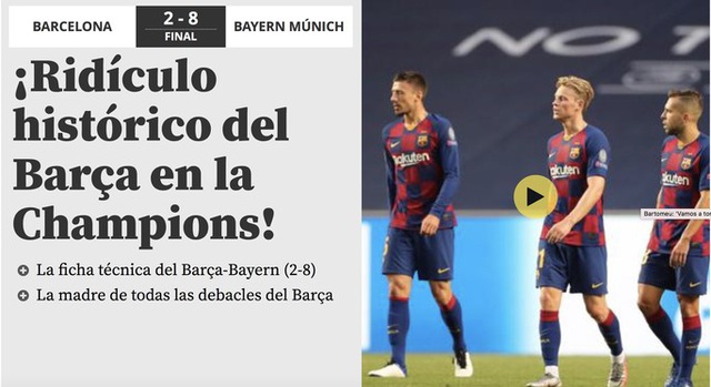 Báo chí thế giới kinh hoàng, gọi Barcelona là “nỗi ô nhục” bao chi the gioi kinh hoang goi barcelona la noi o nhuc