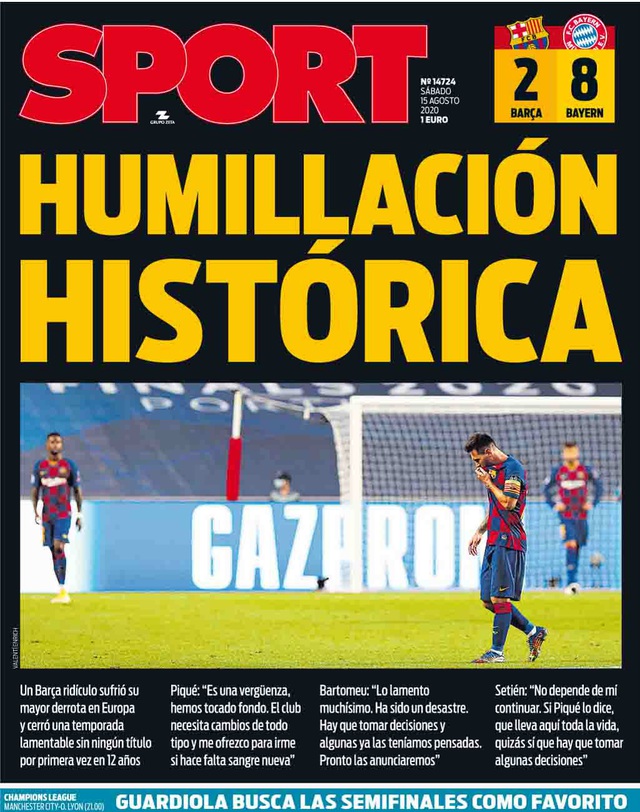 Báo chí thế giới kinh hoàng, gọi Barcelona là “nỗi ô nhục” bao chi the gioi kinh hoang goi barcelona la noi o nhuc