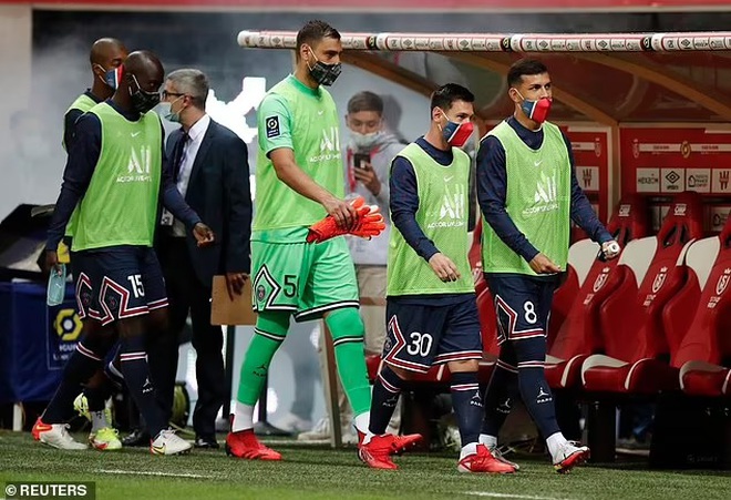 Messi ra sân lần đầu, Mbappe tỏa sáng giúp PSG thắng dễ Reims - 1