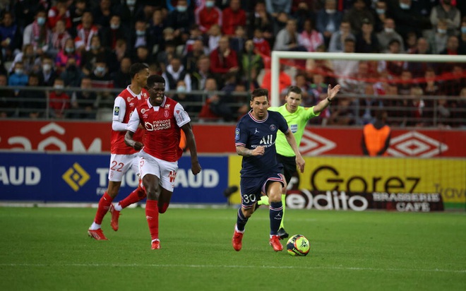 Messi ra sân lần đầu, Mbappe tỏa sáng giúp PSG thắng dễ Reims - 6