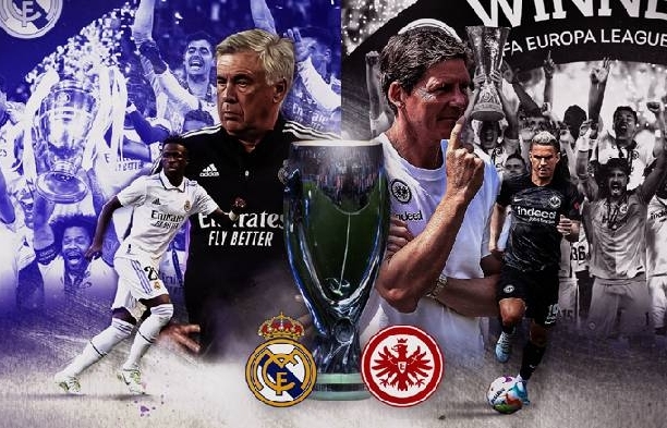 Link xem trực tiếp Real Madrid vs Frankfurt (Siêu Cup Châu Âu), 2h ngày 11/8