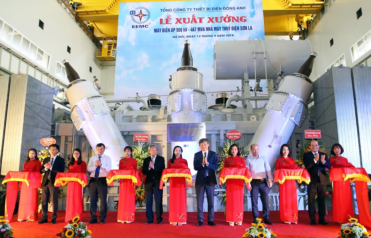 che tao thanh cong may bien ap 3 pha 500 kv dau tien tai viet nam