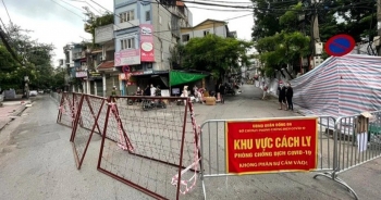 Hà Nội phong tỏa khu dân cư tại phường Thổ Quan với 1.300 dân