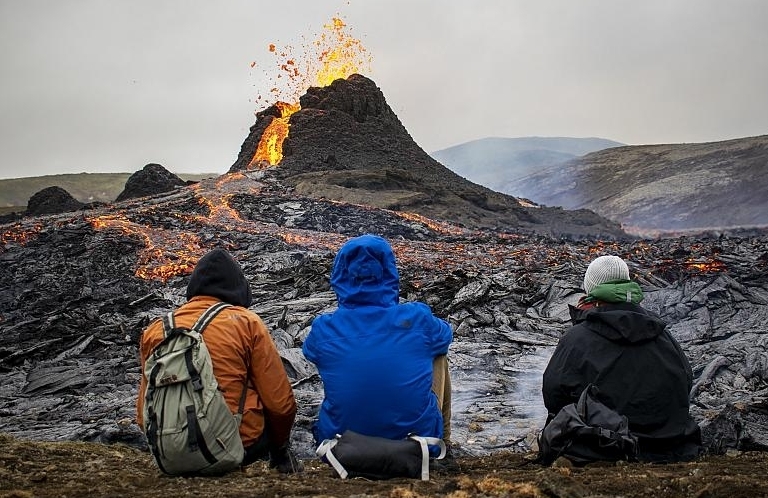 Núi lửa ở Iceland "thức giấc" sau 6.000 năm