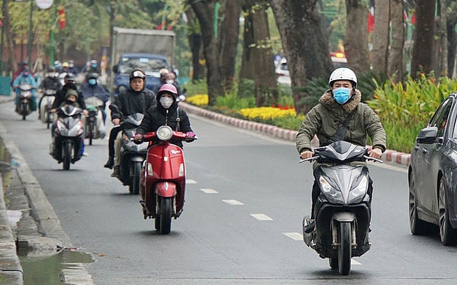 Thời tiết ngày 24/12/2022: Không khí lạnh tăng cường xuống Bắc Bộ