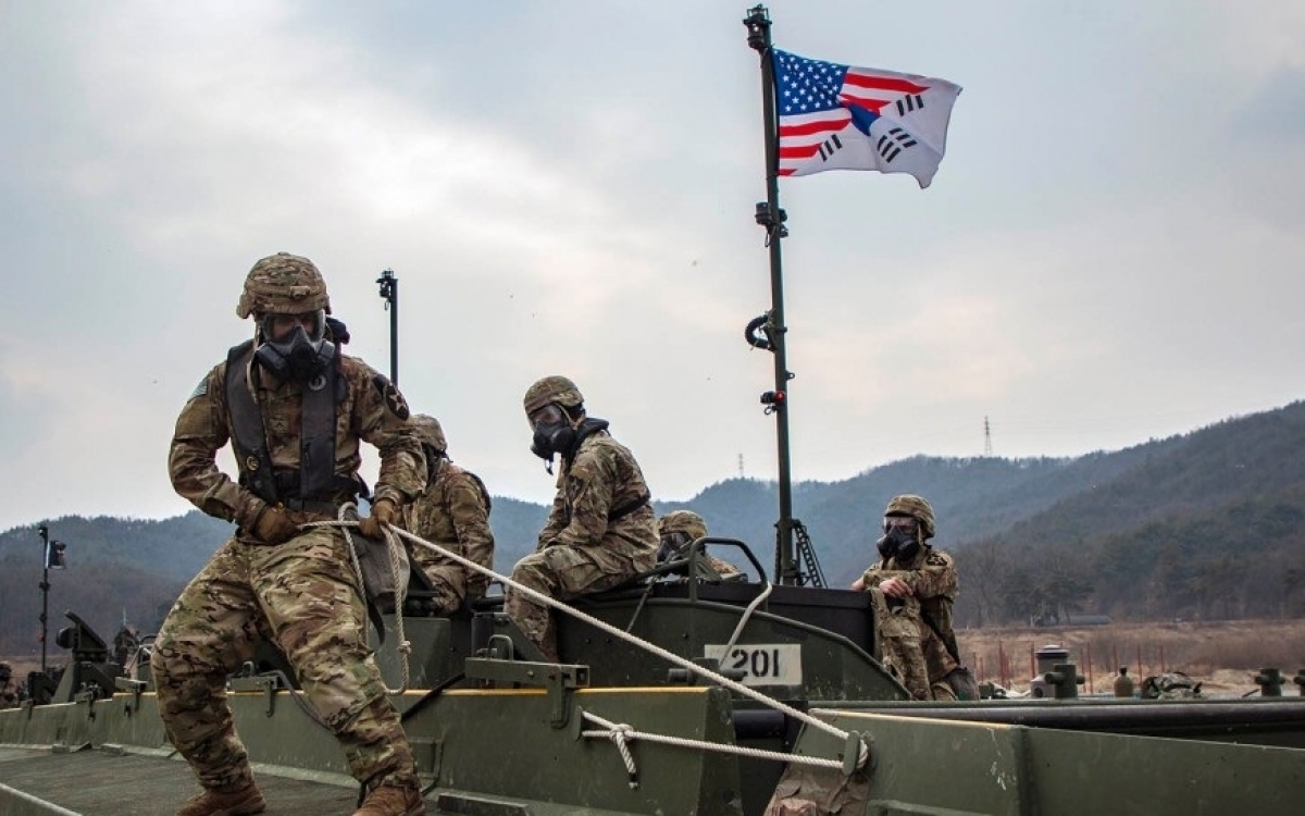 Tập trận chung Mỹ - Hàn vẫn diễn ra bất chấp cảnh báo từ Triều Tiên