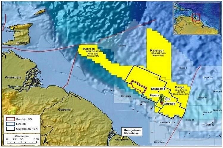 Guyana, Suriname - Những điểm nhấn mới trên bản đồ dầu mỏ
