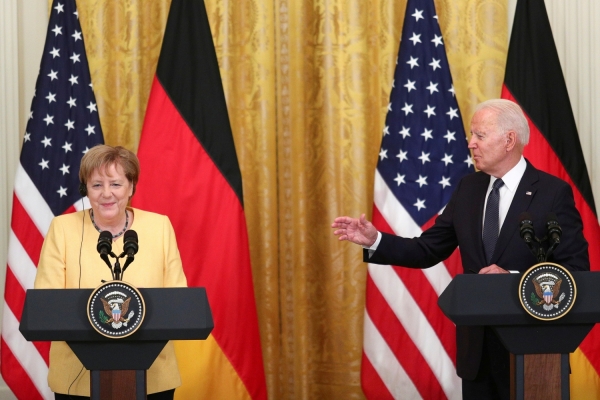 Tổng thống Joe Biden và Thủ tướng Angela Merkel tuyên bố không cho phép Nga sử dụng đường ống Nord Stream 2 như một vũ khí chống lại Ukraine - Vimarsana News