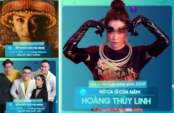 Hoàng Thùy Linh giành 7 giải thưởng tại Làn sóng xanh 2019