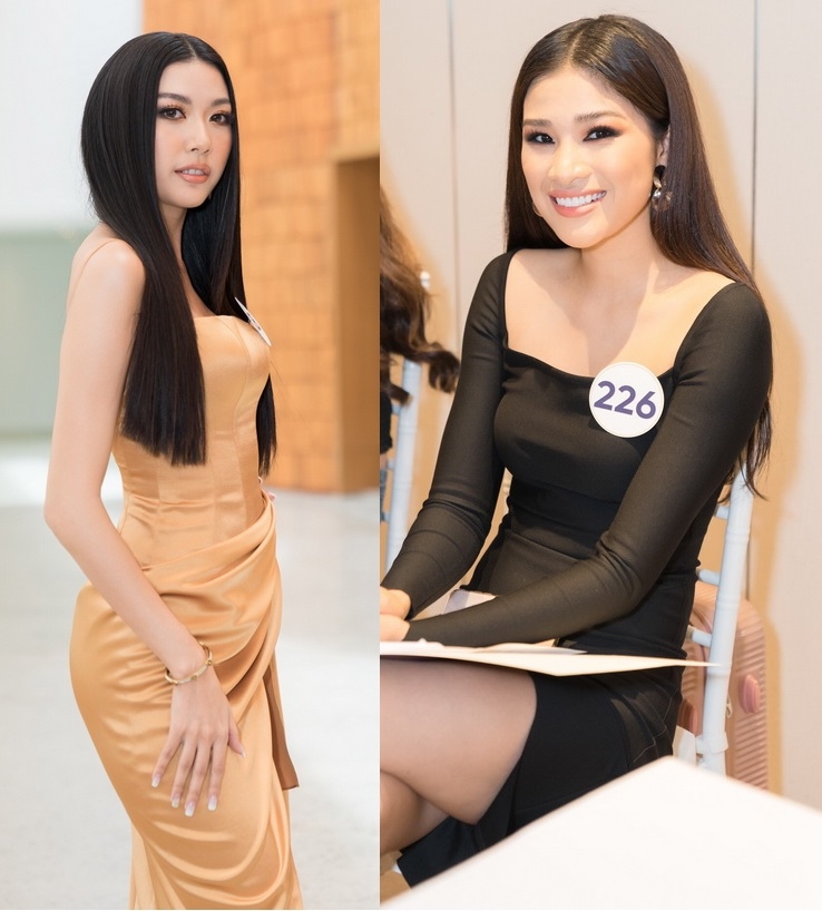Thúy Vân, Nguyễn Thị Thành gây chú ý ở vòng sơ khảo Hoa hậu hoàn vũ Việt Nam thuy van nguyen thi thanh gay chu y o vong so khao hoa hau hoan vu viet nam