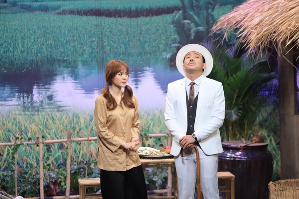 Chi Dân bị Trường Giang làm khó khi nhắc tới Lan Ngọc tại Ơn giời chi dan bi truong giang lam kho khi nhac toi lan ngoc tai on gioi