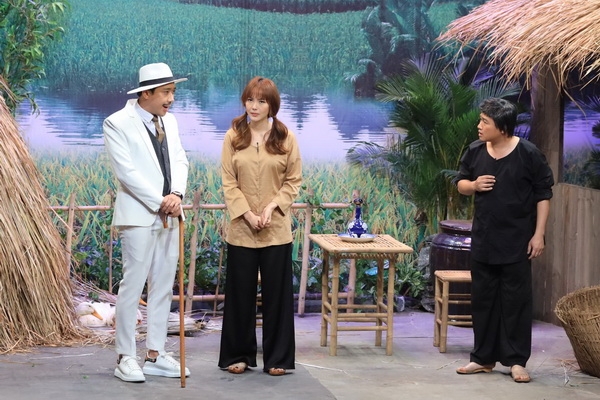 Chi Dân bị Trường Giang làm khó khi nhắc tới Lan Ngọc tại Ơn giời chi dan bi truong giang lam kho khi nhac toi lan ngoc tai on gioi