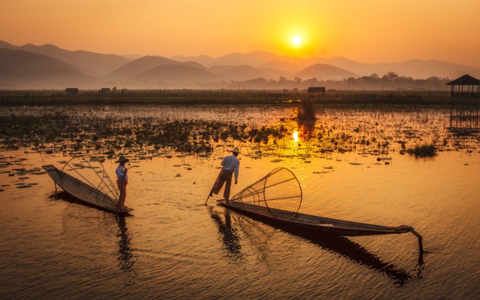 Ảnh Nghệ Thuật Chài Lưới 13_myanmar-fishermen-_3581853k